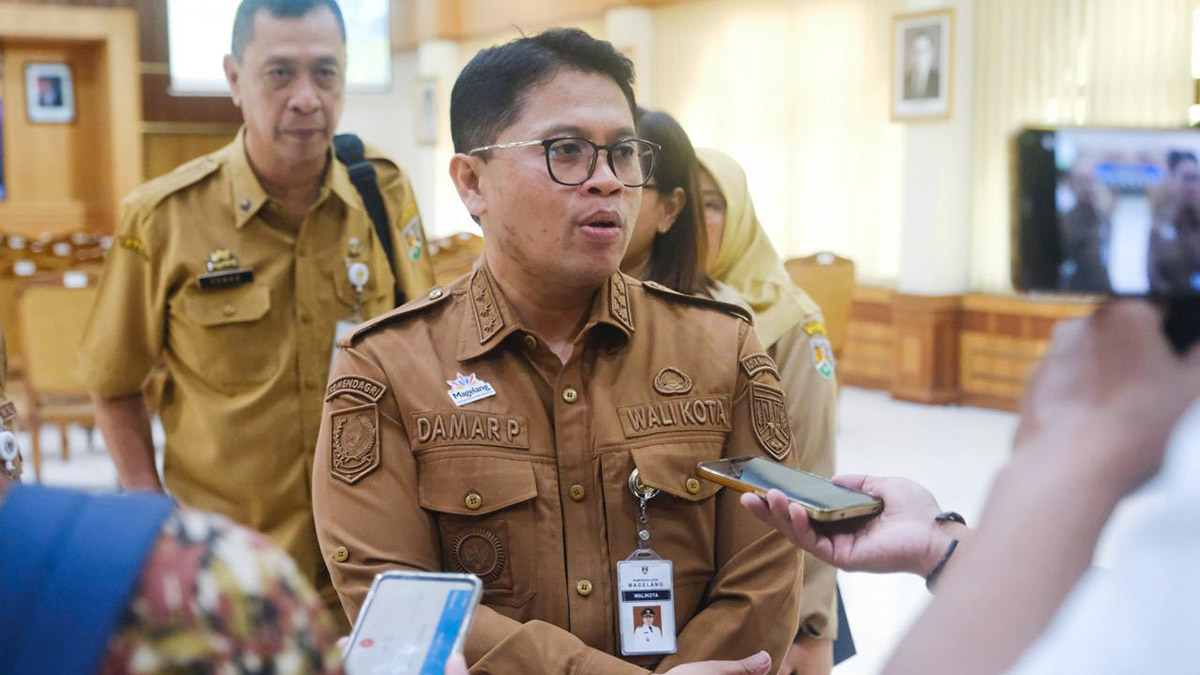 Fokus Jaga Wilayah, Walikota Magelang Damar Prasetyono Rela Tak Mudik Lebaran