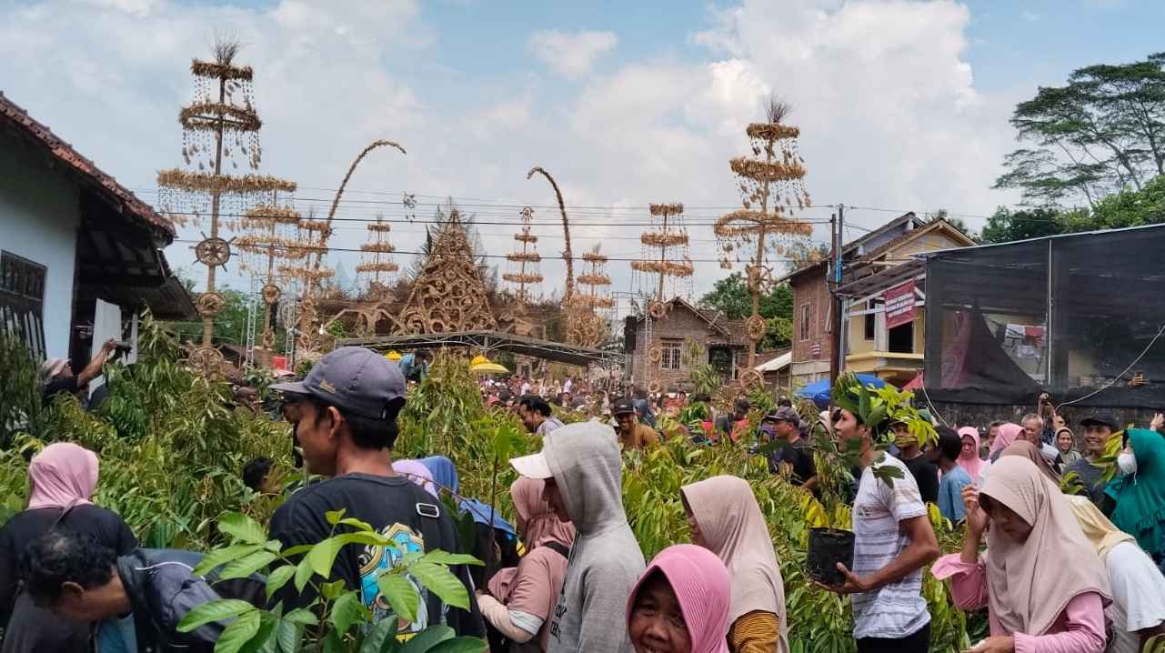 Festival Kebonkliwon 2025 Diwarnai Kekecewaan Warga karena Bibit Tak Cukup Dibagikan