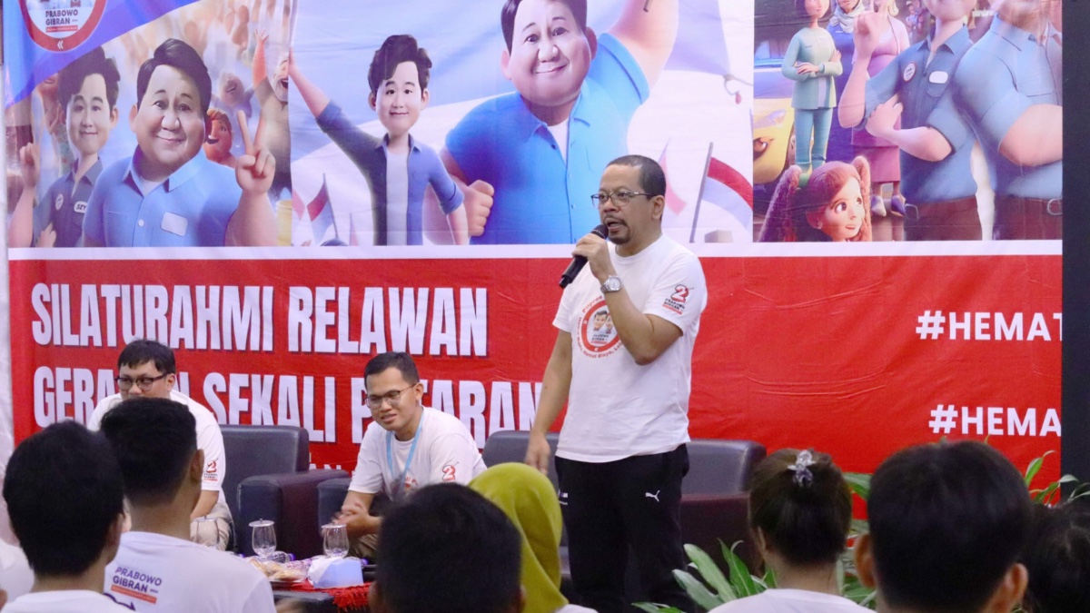Senam Gemoy Relawan GSP Se-Jabodetabek, Ajang Sosialisasi Pilpres Sekali Putaran