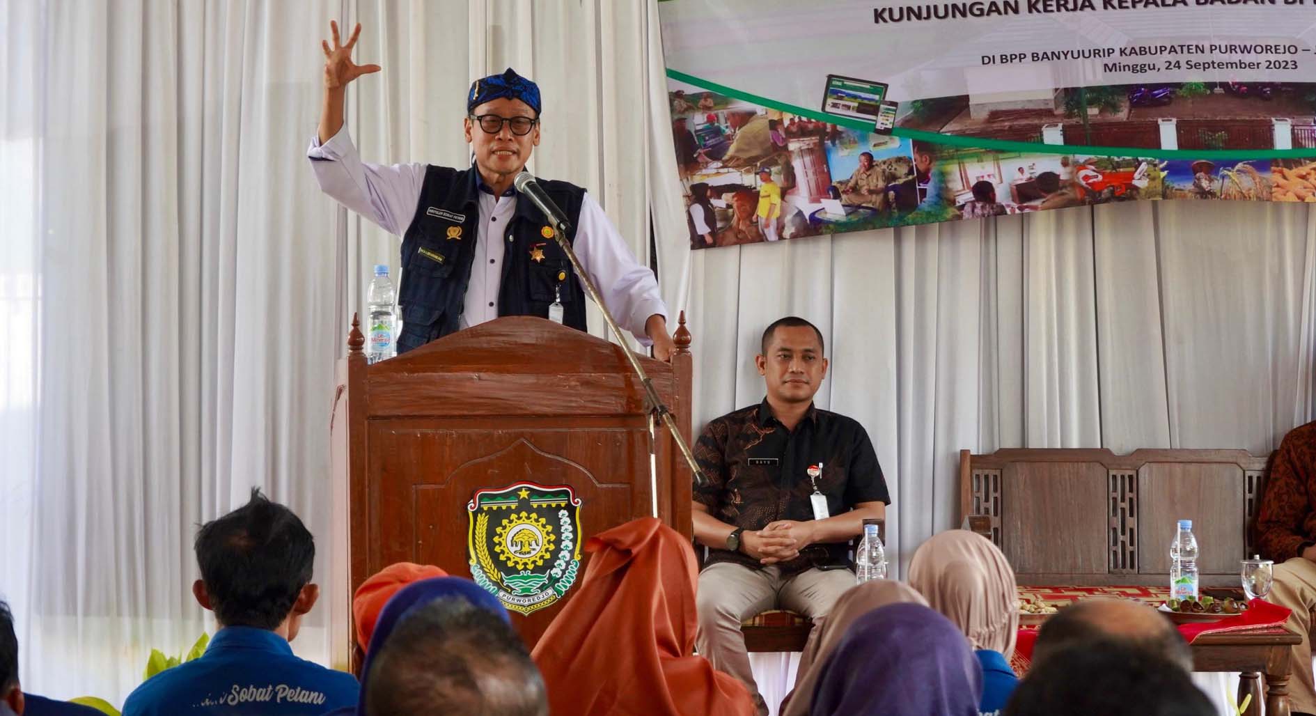 Kunjungi BPP Banyuurip, Kepala BPPSDMP: Semua Ada di Alam, Pahami Lalu Improvisasi dan Modifikasi