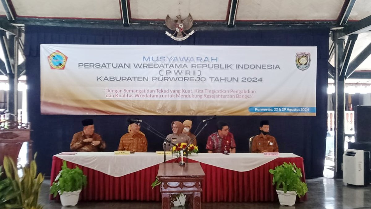 Soekoso Terpilih Jadi Ketua PWRI Purworejo 2024-2029, Ini Pesan Bupati