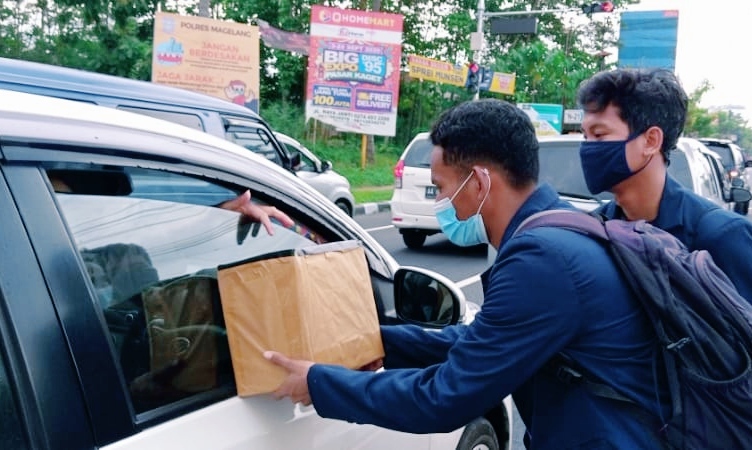 Bantu Korban Bencana, Mahasiswa Magelang Galang Dana