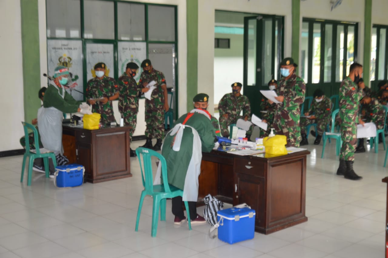 Untuk Percepat Pasien Covid-19, Prajurit TNI 412 Dibidik Jadi Pendonor Plasma