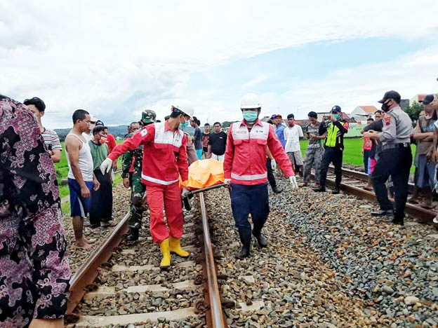 Warga Wonosobo Tewas Terlindas KA Kutojaya