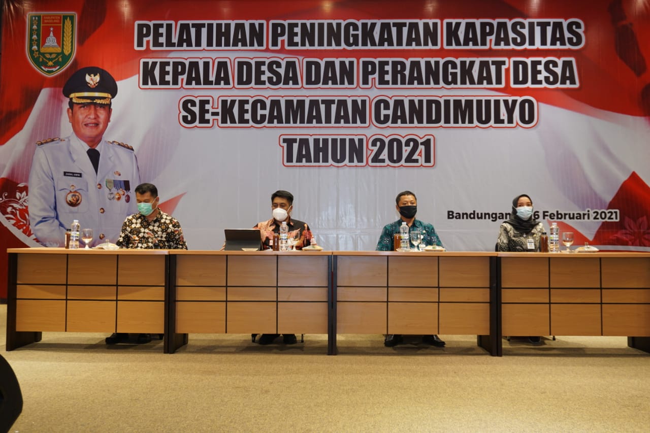 Kelola Anggaran Dana Desa Sebaik-baiknya, Bupati Buka Pelatihan Peningkatan Kapasitas Kepala Desa