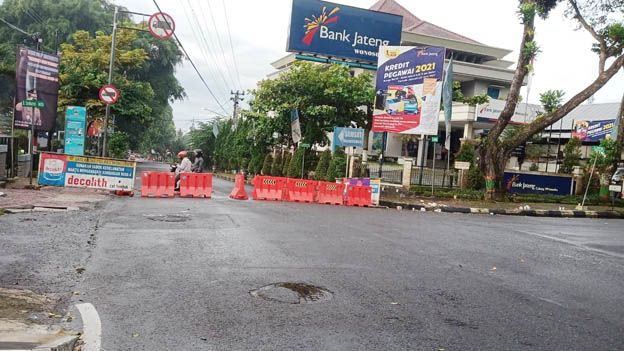 Dua Hari Jateng di Rumah Saja, Jalanan di Wonosobo Lengang, PPKM Dianggap Sukses