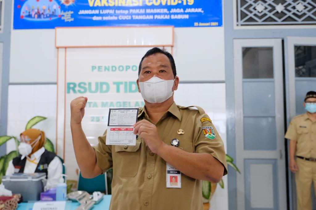 Capaian Vaksinasi Kota Magelang Tertinggi Kedua se-Indonesia