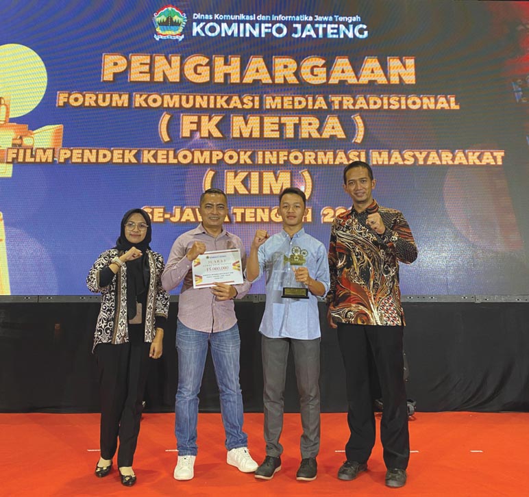 Film Pendek 'Jo Kuwatir' Sabet Juara 1, Di Ajang FK Metra dan KIM Jateng