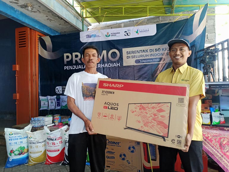 Petani di Ngadirejo Beralih Menggunakan Pupuk Nonsubsidi