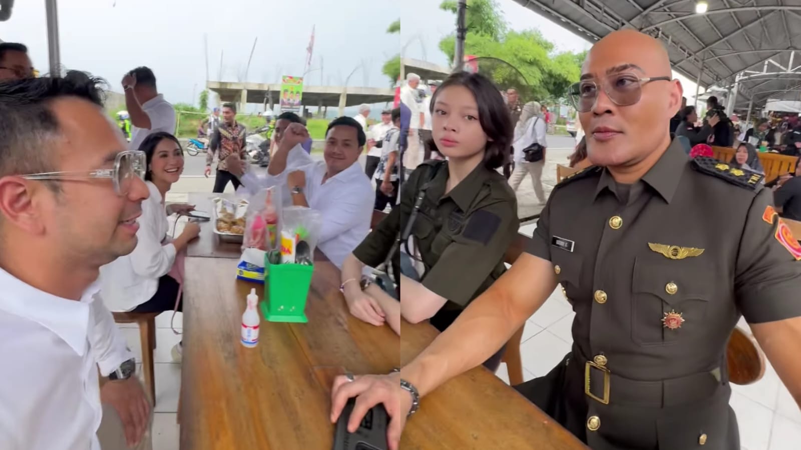 Raffi Ahmad Hingga Deddy Corbuzier, Ini Sederet Artis yang Makan Bakso Bareng Jokowi dan Prabowo di Magelang