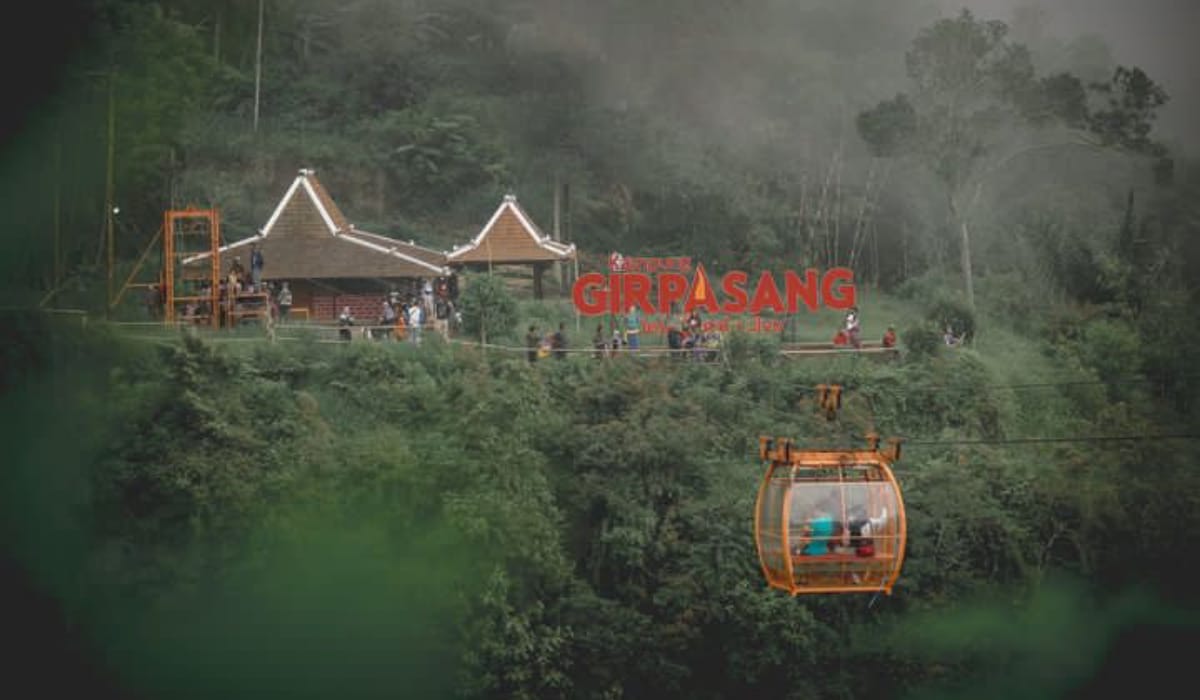 Pesona Wisata Girpasang Klaten,  Ada Jembatan Tertinggi dengan View Pegunungan Bibi dan Gunung Merapi