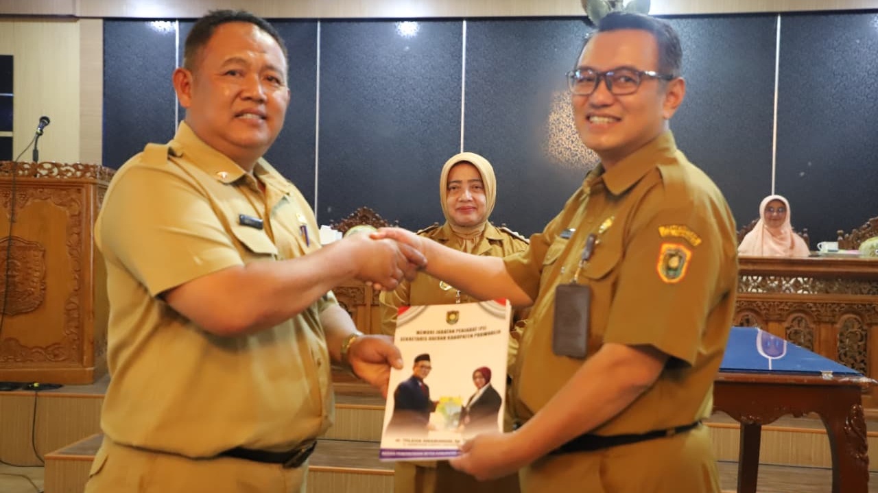 Suranto Resmi Jabat Sekda Purworejo, Bupati Yuli Hastuti Targetkan 2026 Jadi Tahun Peningkatan Kinerja
