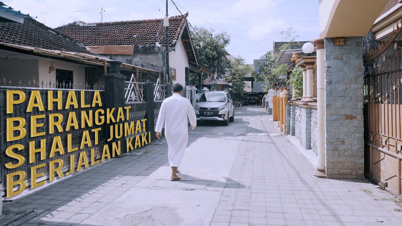 Keutamaan Berjalan Kaki Berangkat Shalat Jumat yang Mulai Ditinggalkan, Inilah Pahala yang Dijanjikan Allah