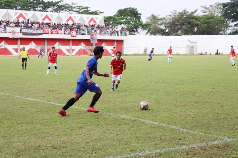 Persitema Tundukkan Mataram United Jogja di Laga Uji Coba