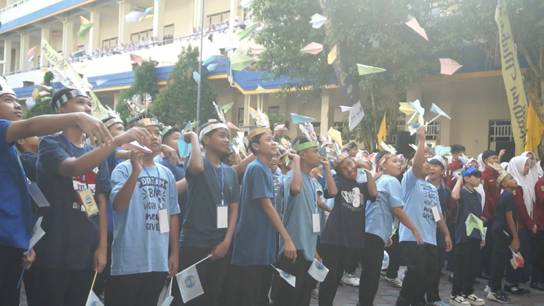 Kemeriahan MOW Disambut Antusias Siswa