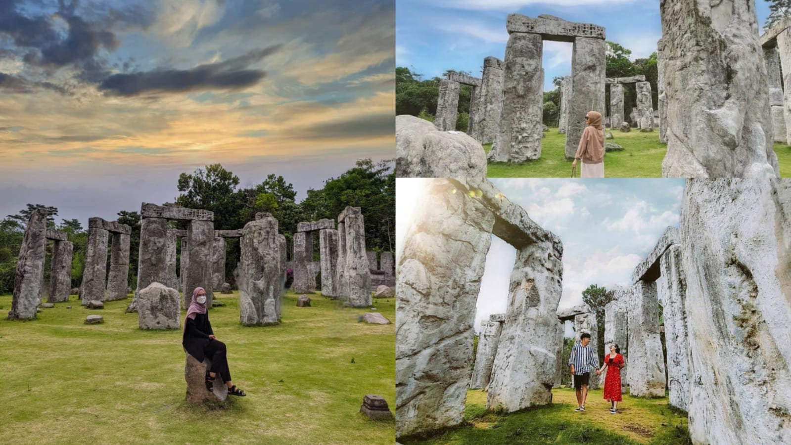 Tidak Perlu ke Inggris, Stonehege ada di Jogja! Nuansa Eropa Berlatar Belakang Merapi