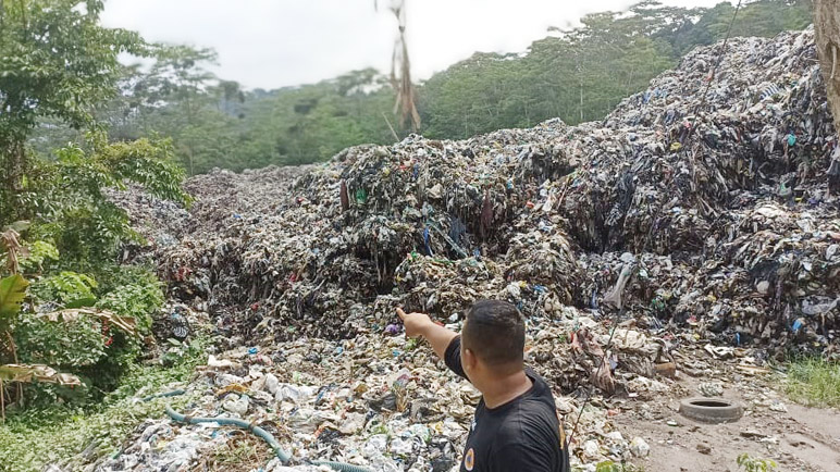 Waduh! Satu Hektar Lahan Warga Terkena Longsoran Sampah TPA, BPBD Beri Respons
