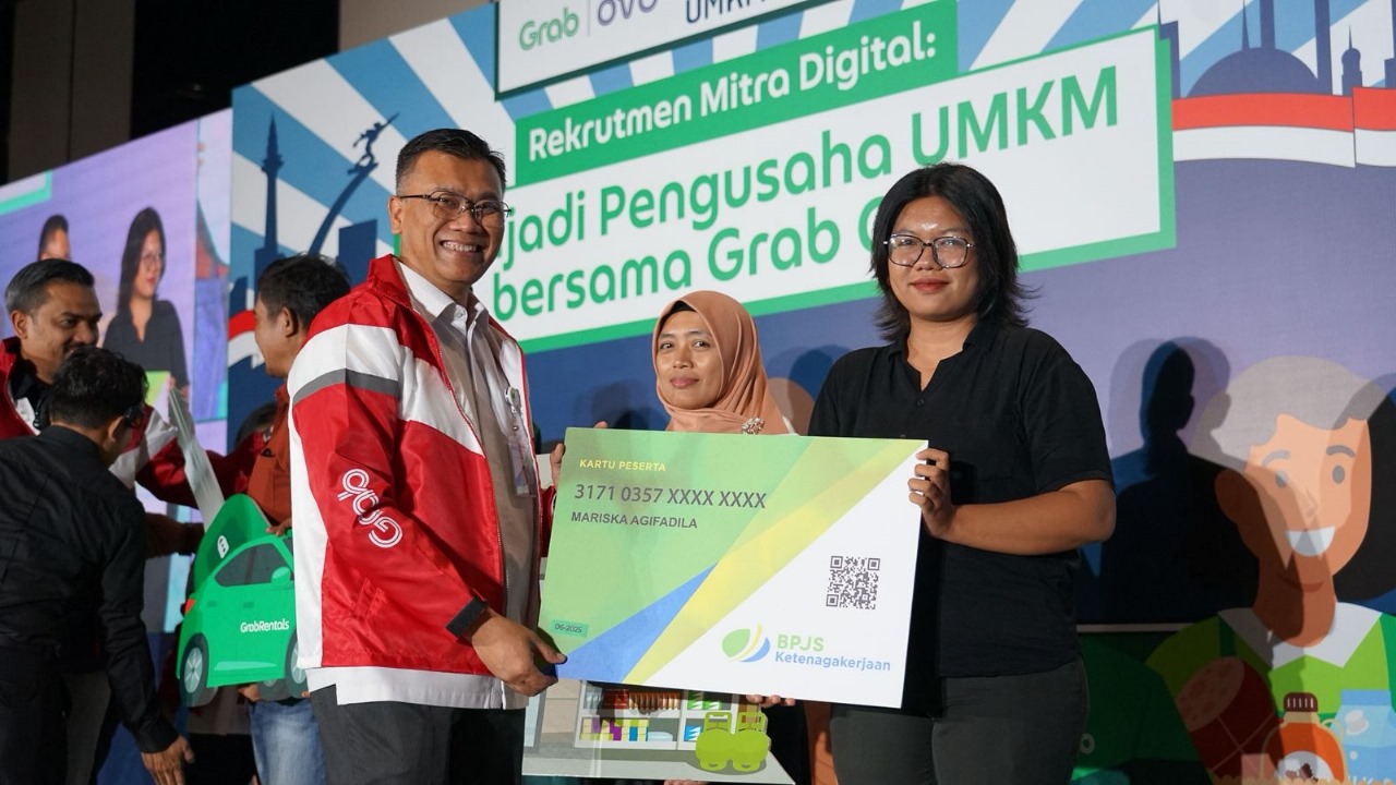 BPJS Ketenagakerjaan Dukung Grab dan Kementerian UMKM, Lewat Program Rekrutmen Mitra Digital