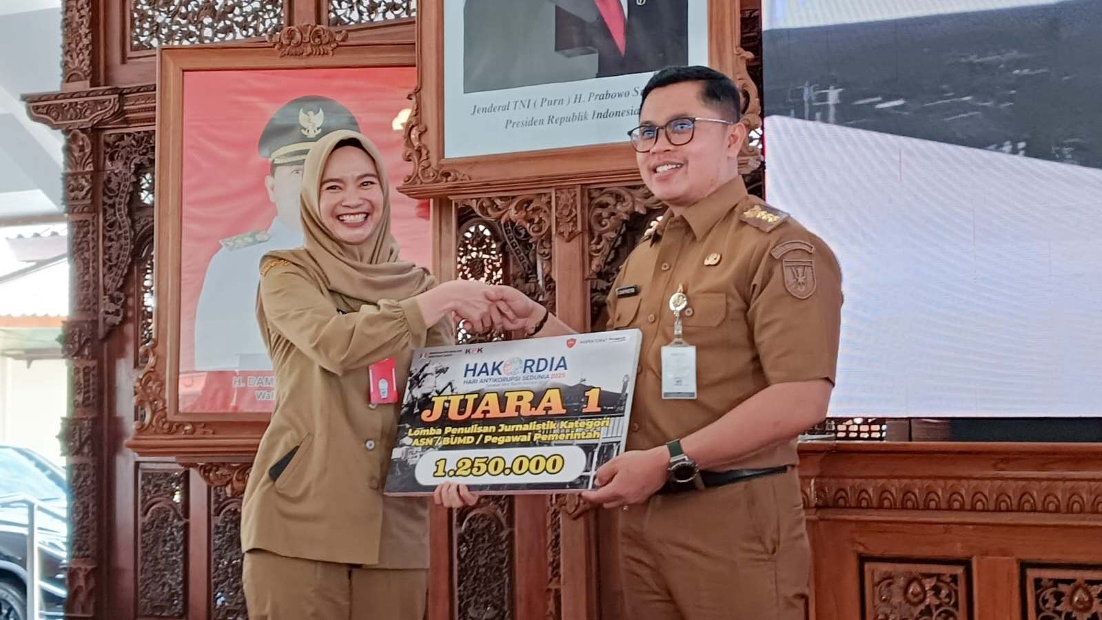 Soroti Praktik Hadiah untuk Guru, ASN Kota Magelang Juara Lomba Hakordia 2025
