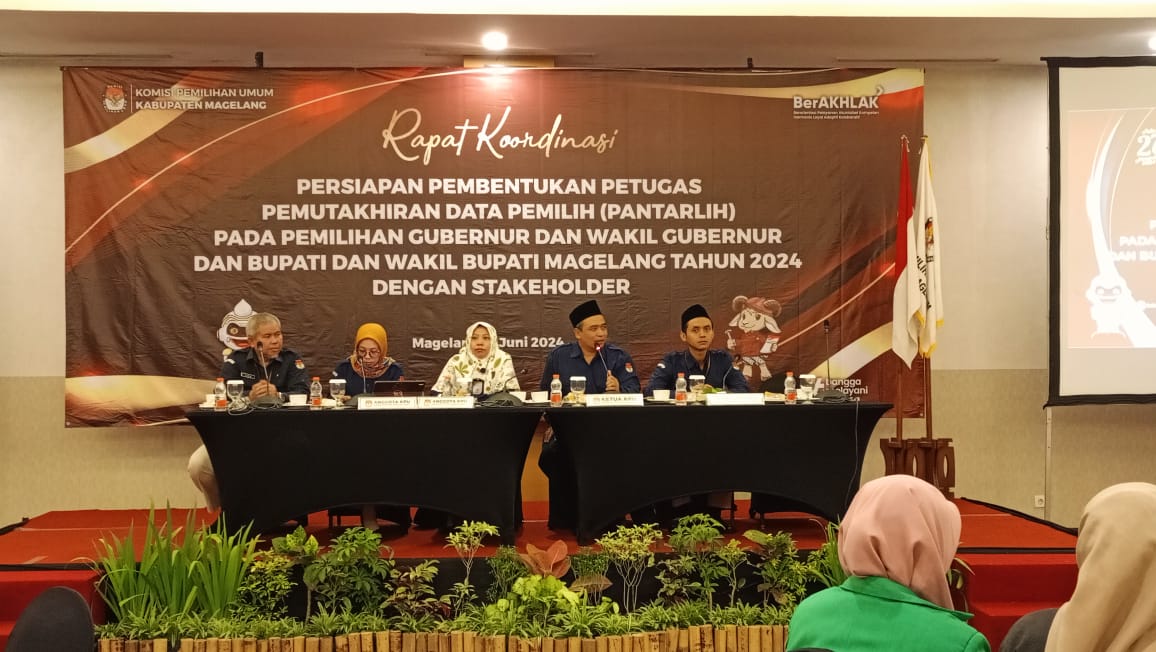 KPU Kabupaten Magelang Buka Lowongan Pantarlih Pilkada 2024