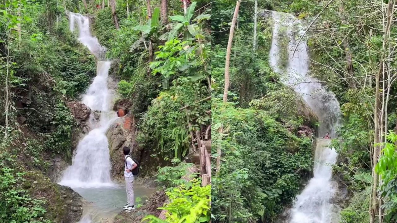 Dekat Bukit Kedung Pedut Ada Air Terjun Tersembunyi yang Cantiknya Gak Main!