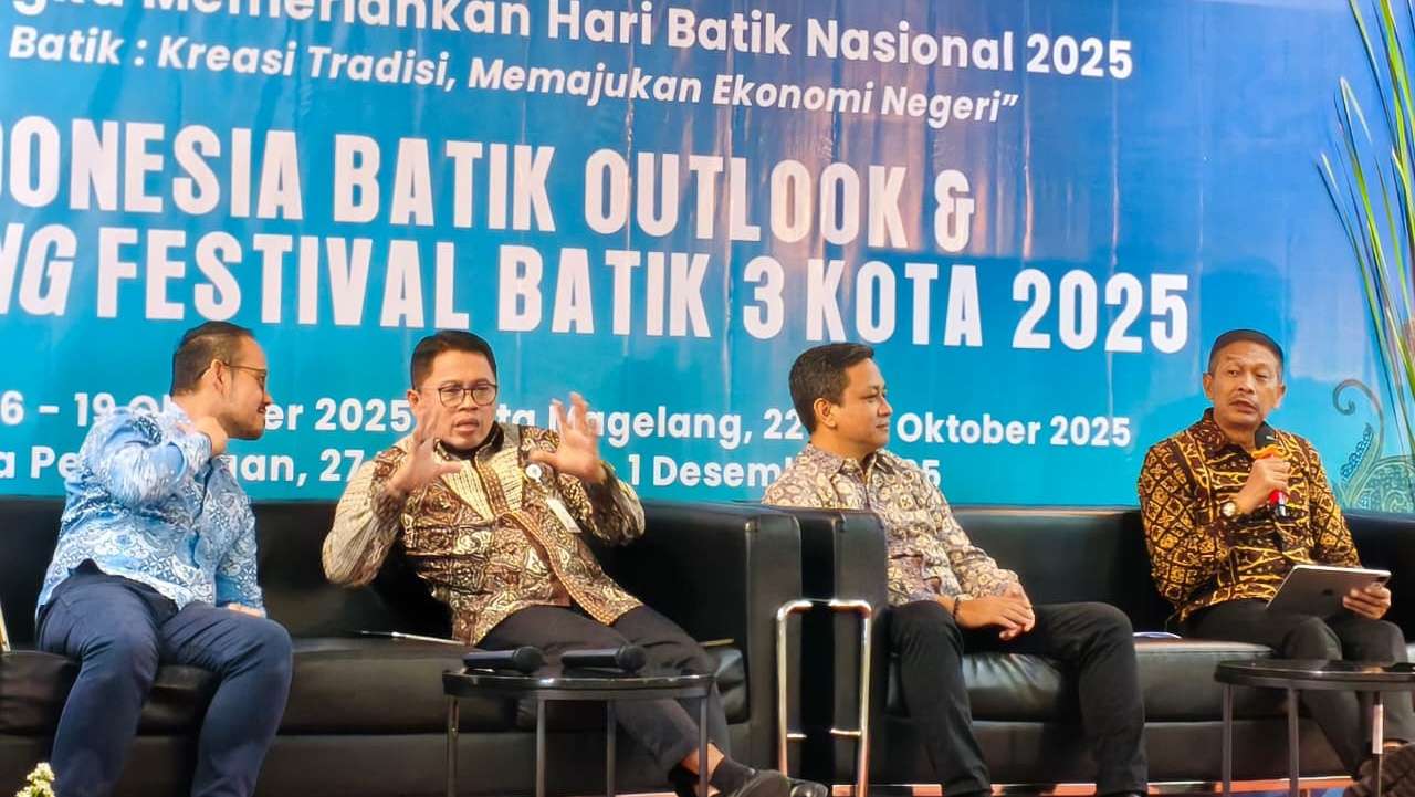 Membanggakan, Kain khas Batik Magelangan Masuk Panggung Nasional