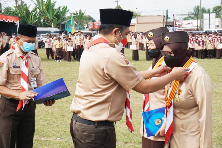 Pramuka di Kabupaten Magelang Genap Berusia 61 Tahun