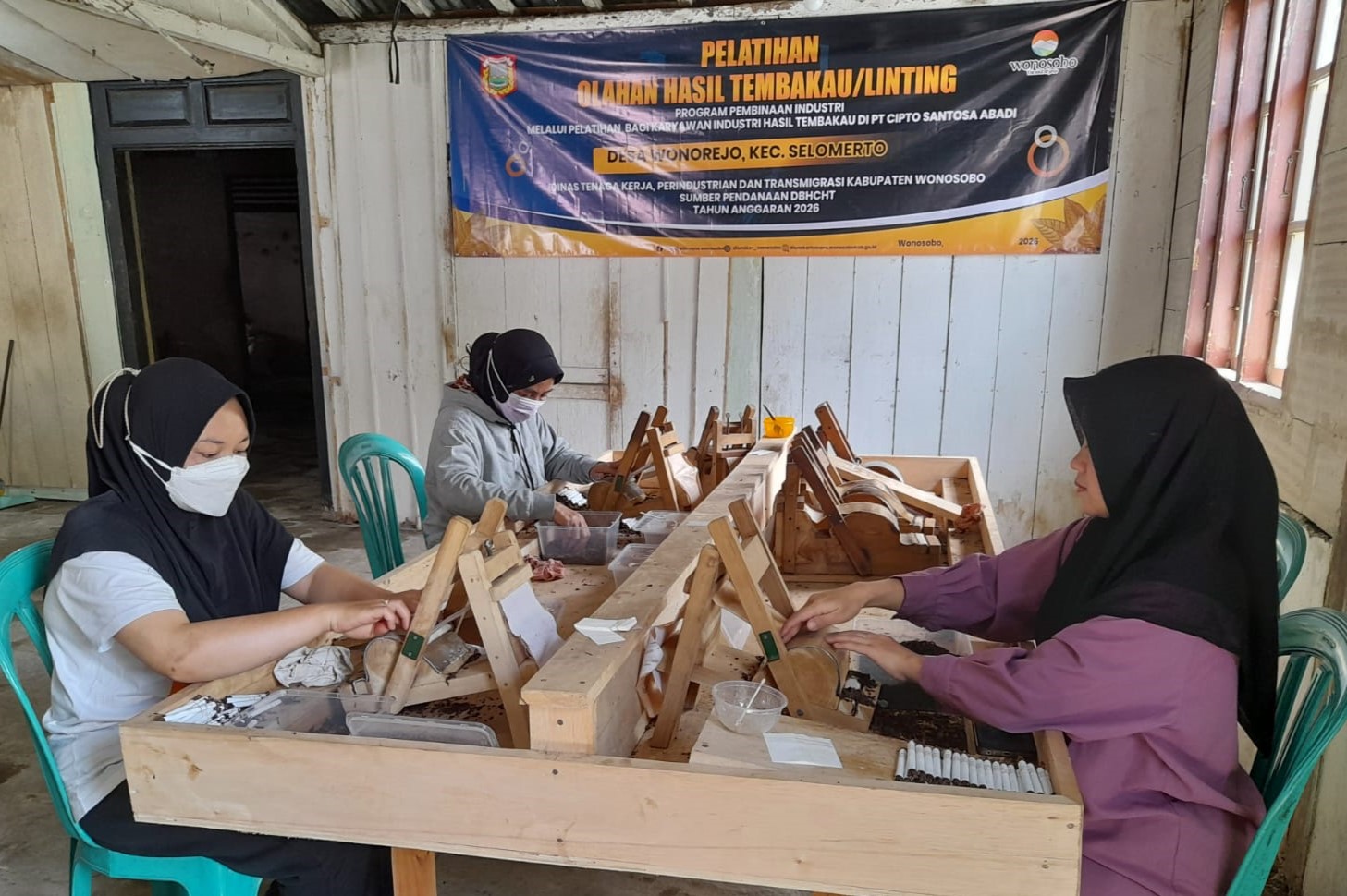 Perkuat SDM Industri SKT dan Keterampilan Masyarakat Wonosobo