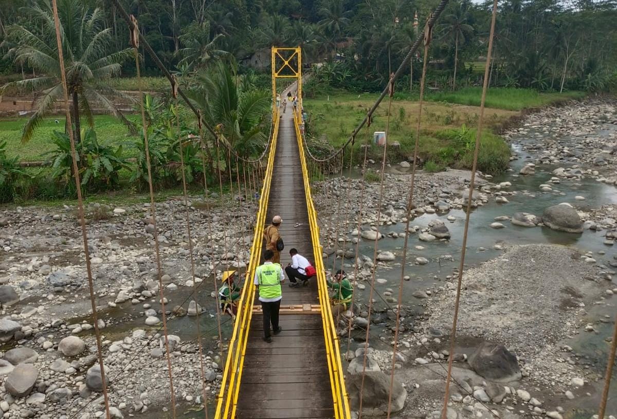 6 Tahun Setelah Peresmian, Jembatan Stan Melo Mulai Direparasi