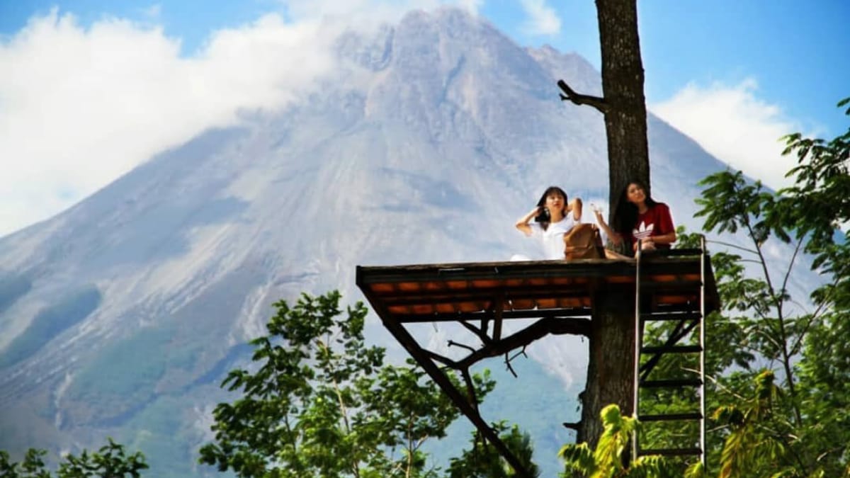 Ide Liburan Camping Ceria di Magelang dengan View Gunung Merapi di Jurang Jero