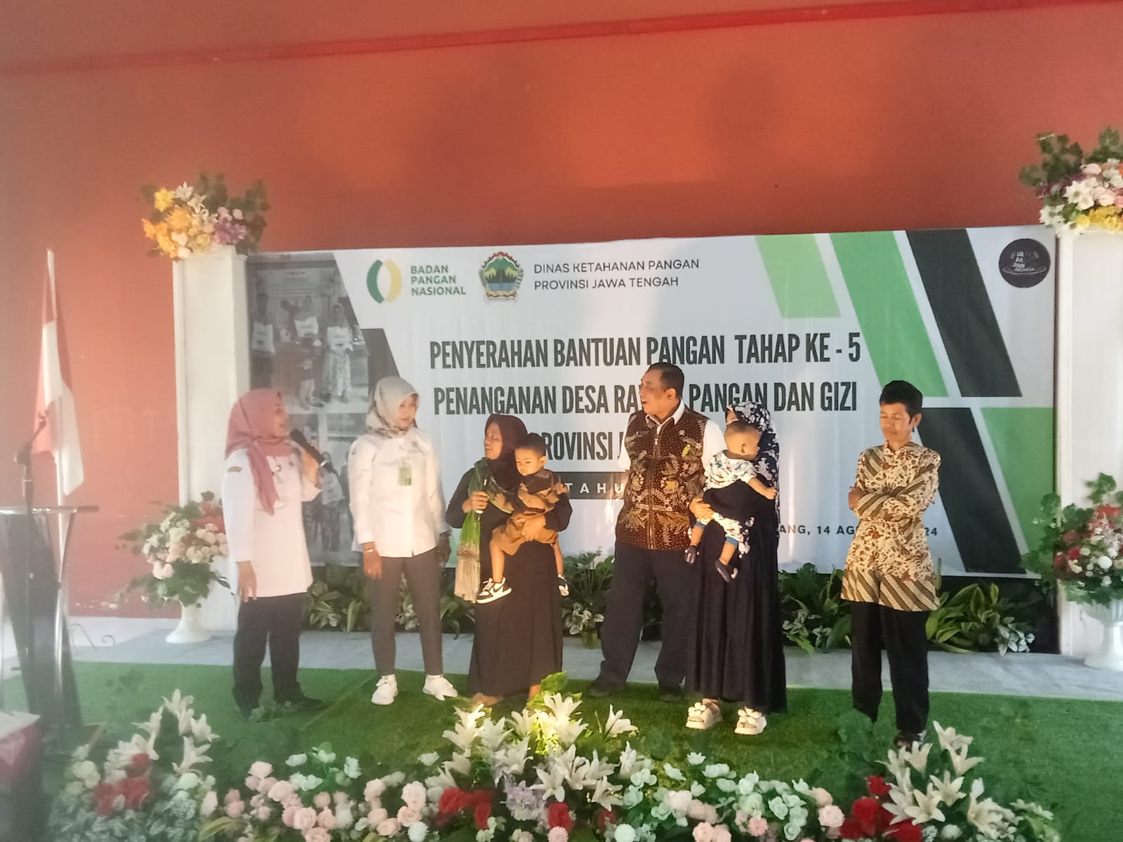 3 Desa di Magelang Mendapatkan Bantuan Pangan dari Provinsi Jateng