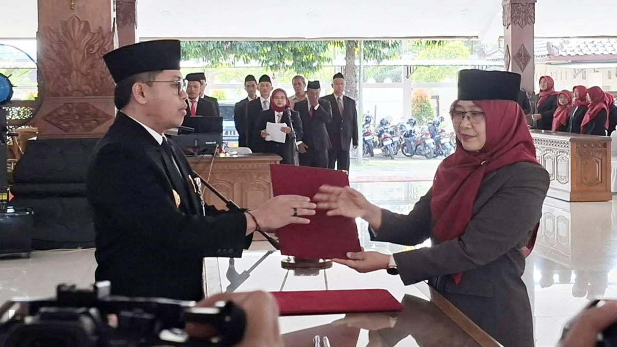 Indah Dwiantari Dilantik Jadi Pj Sekda Kota Magelang, Larsita Kembali Jabat Inspektur Daerah