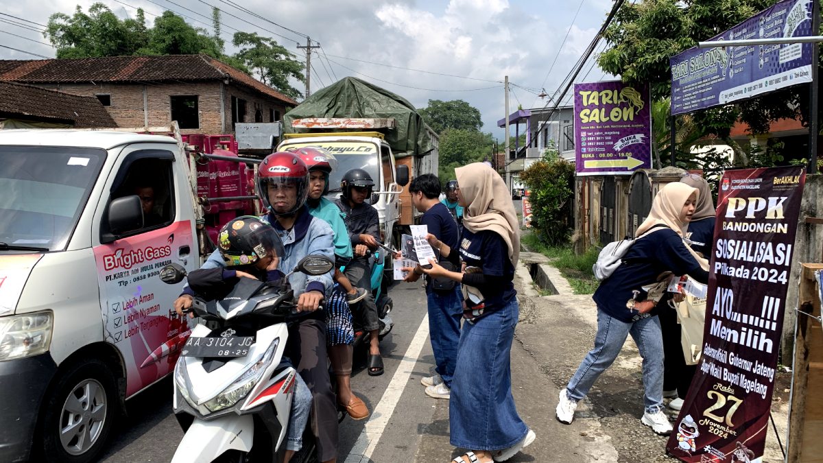 Sosialisasi KPU Kabupaten Magelang Terus Digelar Hingga H-4 Pilkada, Demi Menjaga Hak Pilih Warga