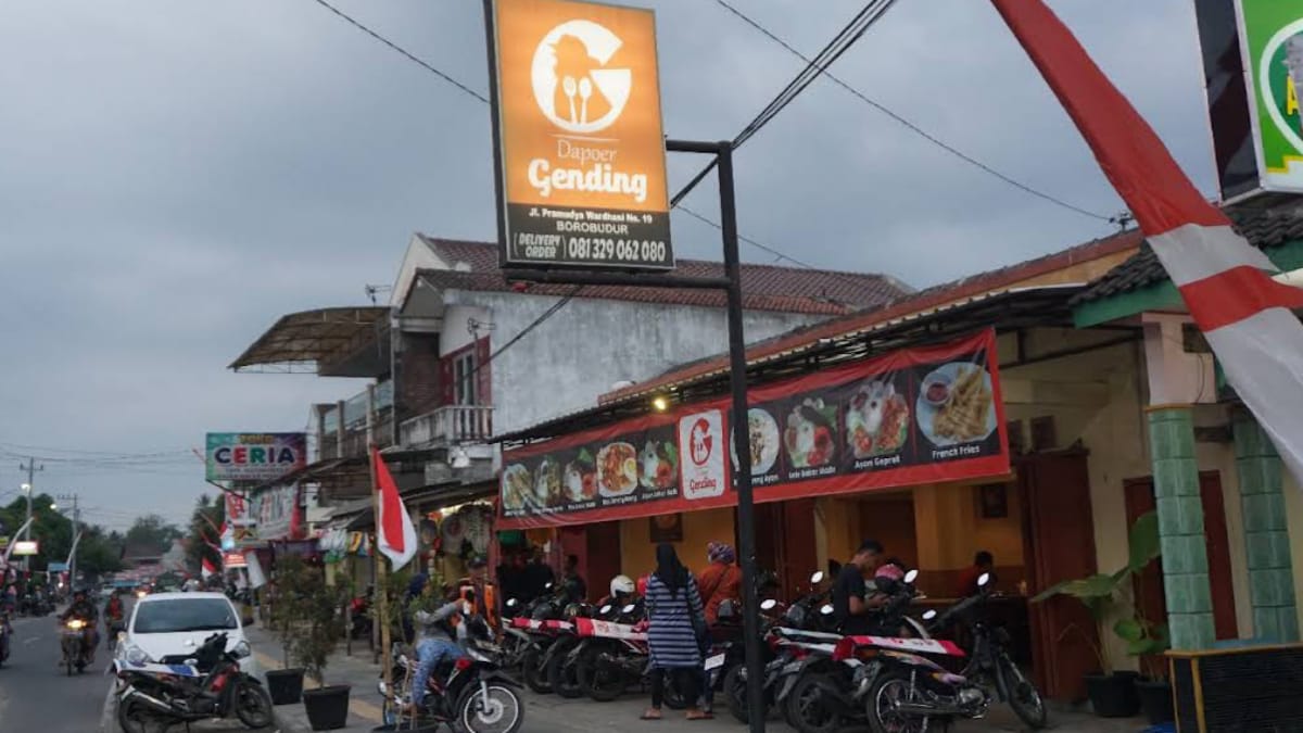 Dapoer Gending Borobudur Magelang Tempat Rekomendasi Paling Favorit Buat Bukber Puasa Kekinian