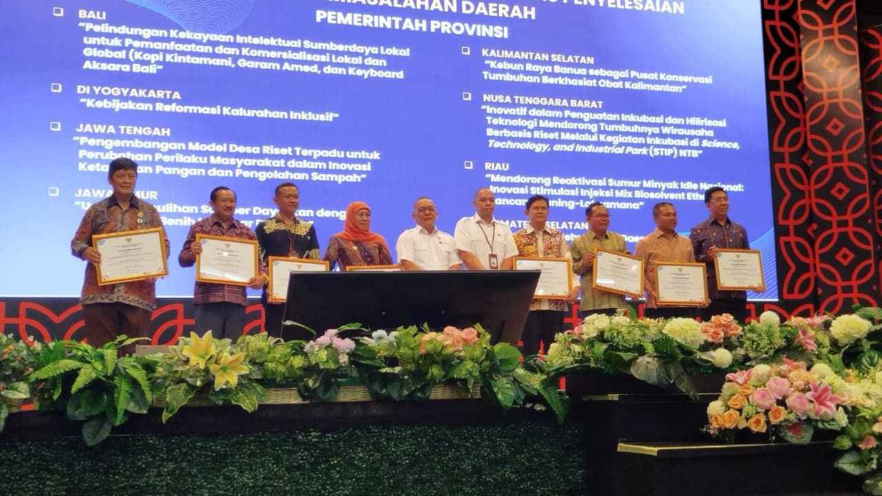 Brida Jateng Raih Dua Penghargaan BRIN 2025 Berkat Kolaborasi dan Inovasi Daerah