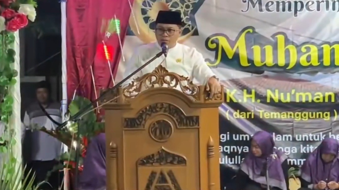 Kreasi Ibu-ibu Bersholawat, Sambut Walikota dengan Syair 'Pak Damar Pancen Sae'
