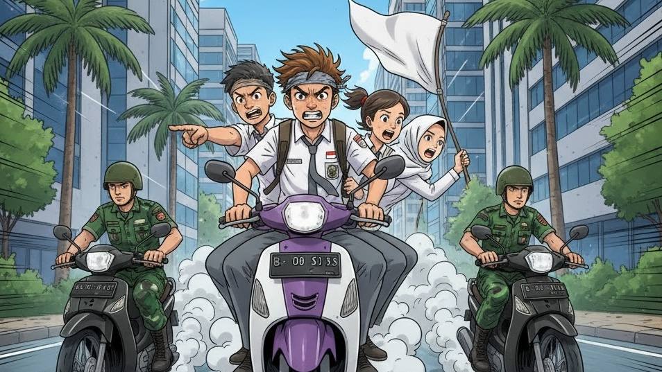 Anggota TNI Berhasil Cegah Tawuran, Tiga Pelajar Diamankan