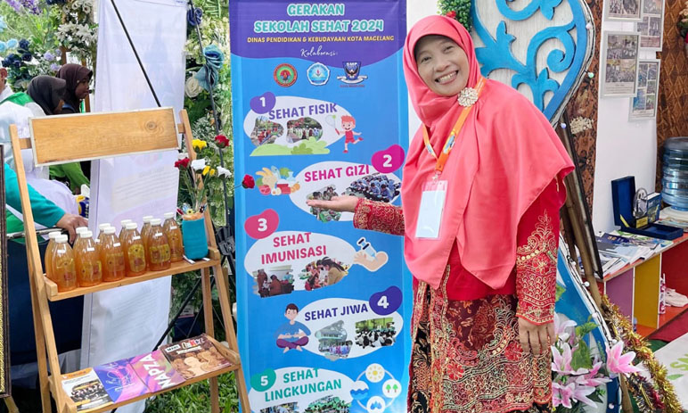 SMPN 2 Magelang Kenalkan Sekolah Sehat di Festival Merdeka Belajar