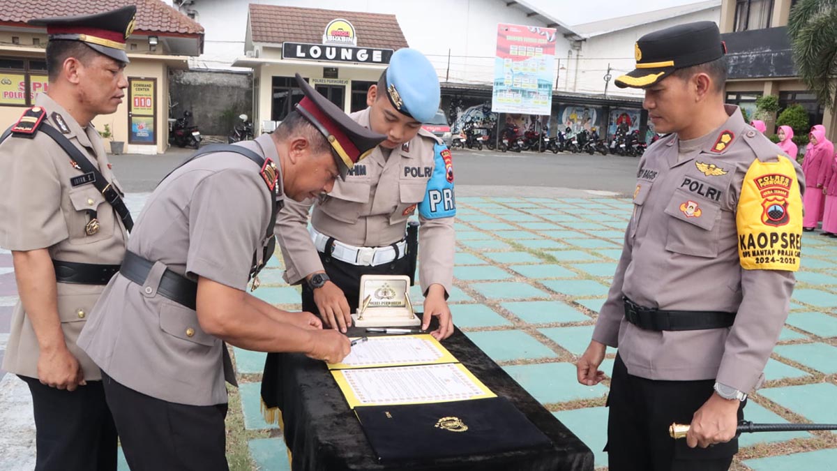 Rotasi Jabatan di Polres Purworejo, AKP Sakino Jabat Kapolsek Kutoarjo