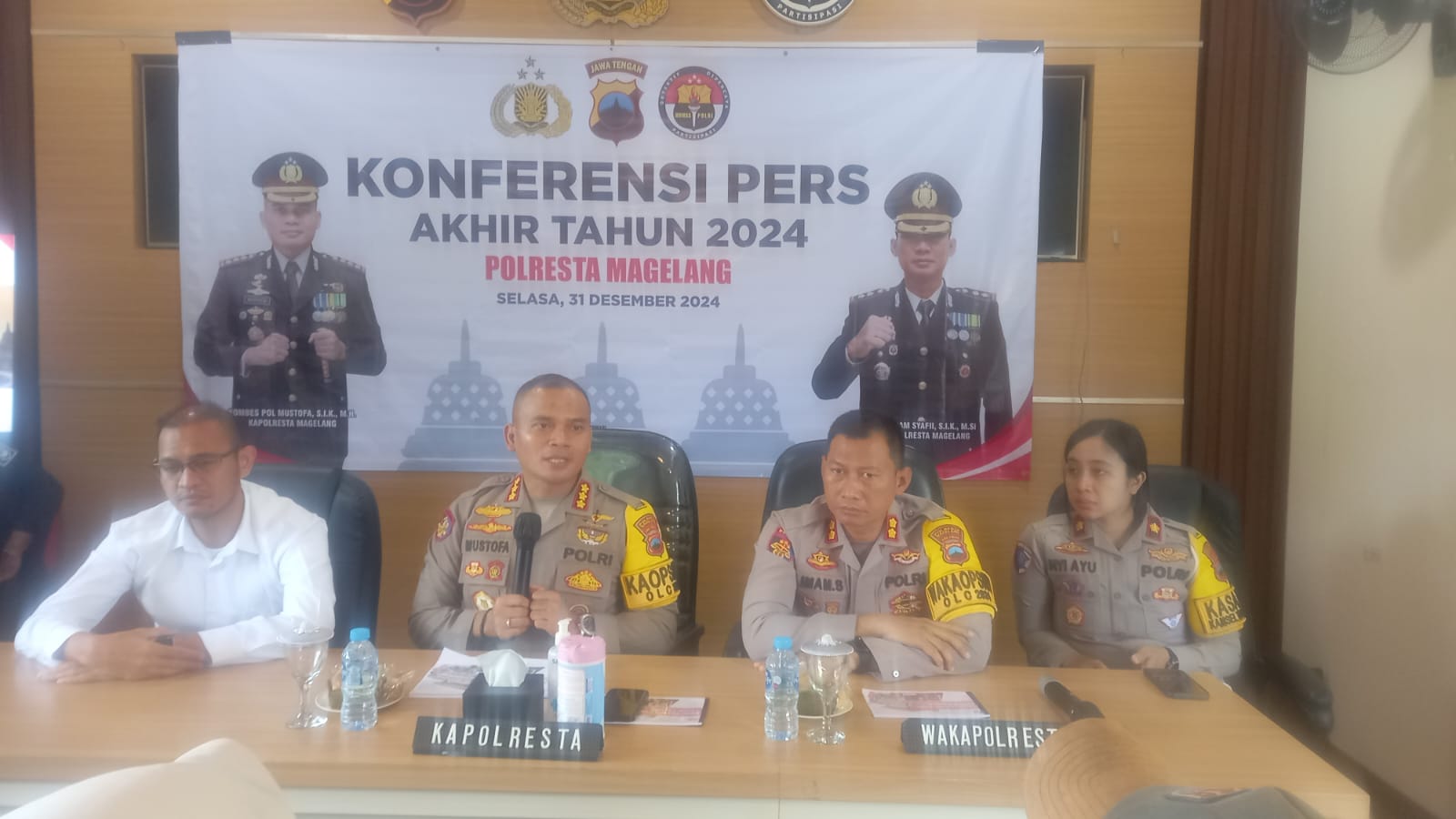 Kasus Kriminalitas Meningkat di Kabupaten Magelang, Polresta Hanya Bisa Selesaikan 70 Persen