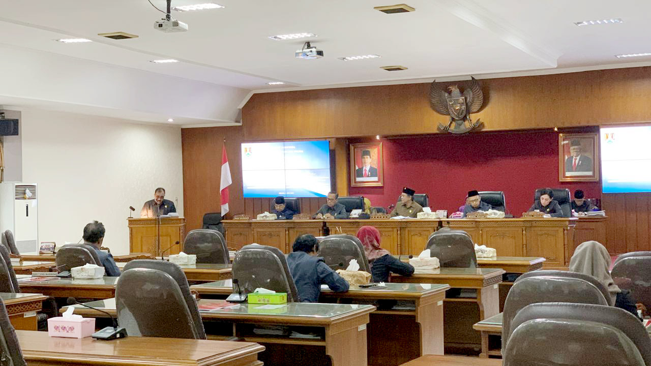 PAD Kota Magelang Turun Signifikan, DPRD Beri Catatan Rekomendasi