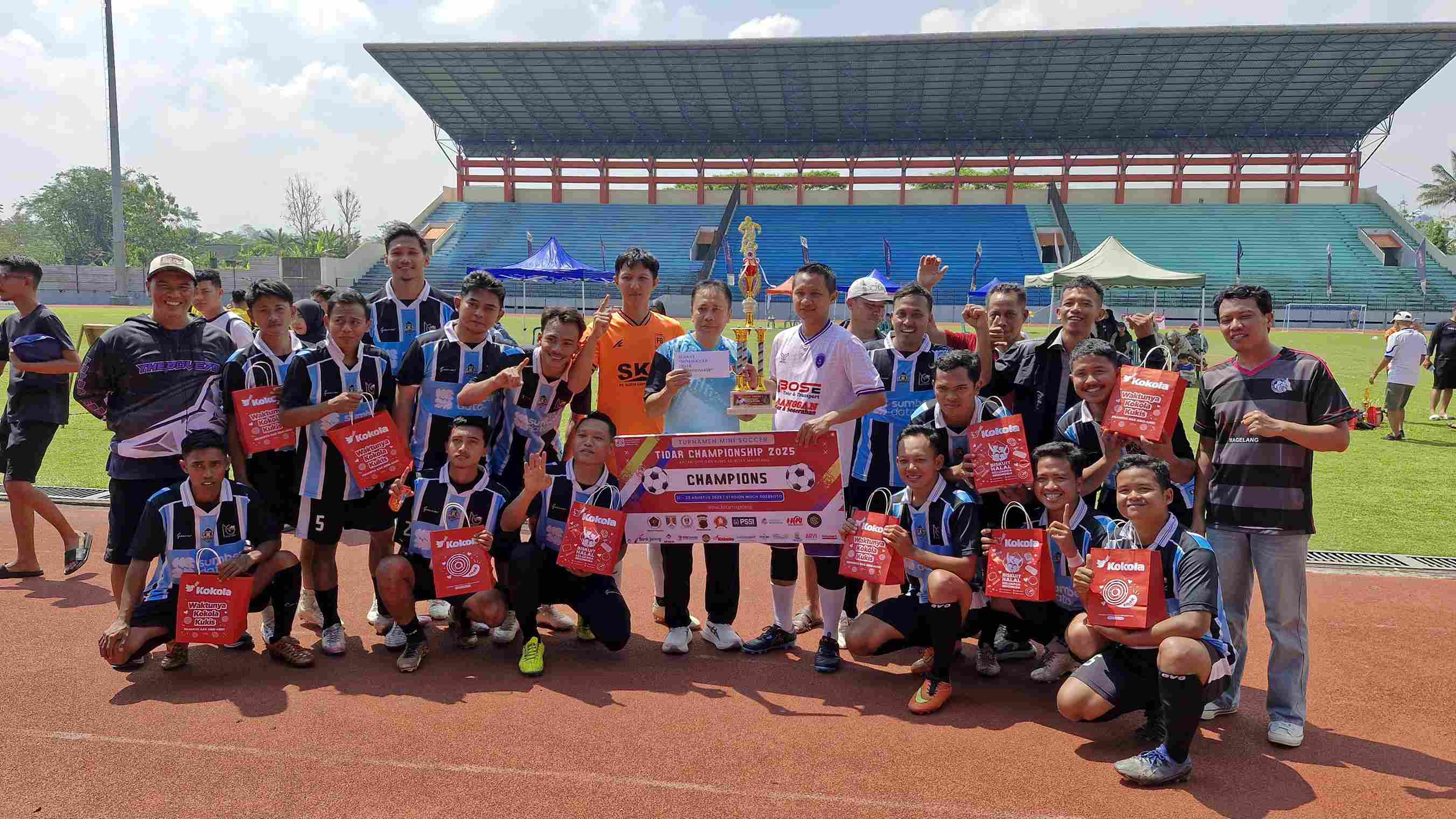 Disdikbud Kota Magelang Juara Tidar Championship 2025