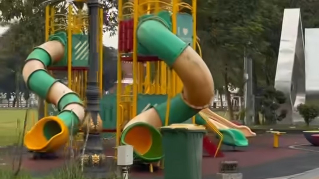 Wahana Permainan Anak di Alun-alun Purworejo Diperbaiki, Netizen Masih Keluhkan Hal Ini