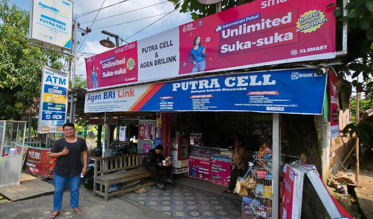 Punya Banyak Cabang, AgenBRILink Milik Pemuda Asal Lahat Ini Buka Lapangan Pekerjaan Untuk Warga Sekitar
