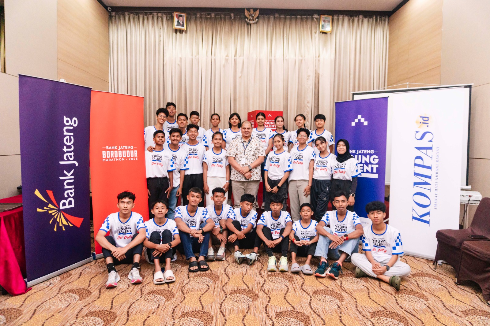 20 Atlet Young Talent Bakal Ramaikan Bank Jateng Borobudur Marathon 2025