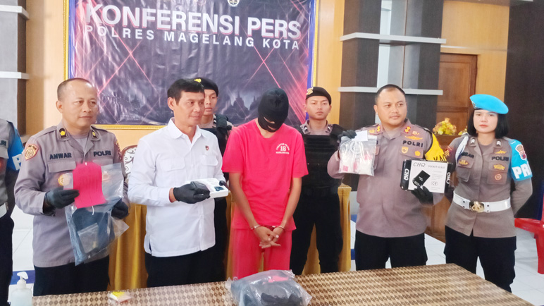 Kedapatan Membawa 200 Gram Sabu, Seorang Pemuda Diamankan Polres Magelang Kota