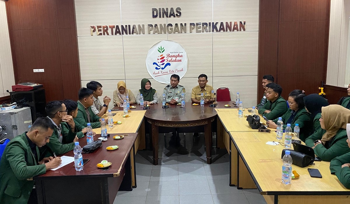 Tingkatkan Optimasi Lahan, Kementan Kembali Terjunkan Mahasiswa Polbangtan di Kabupaten Bangka Selatan
