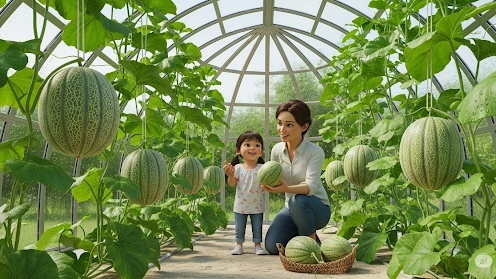 Petik Sendiri Melon Premium, Demaji Eco Garden Purworejo Kembali Dibuka
