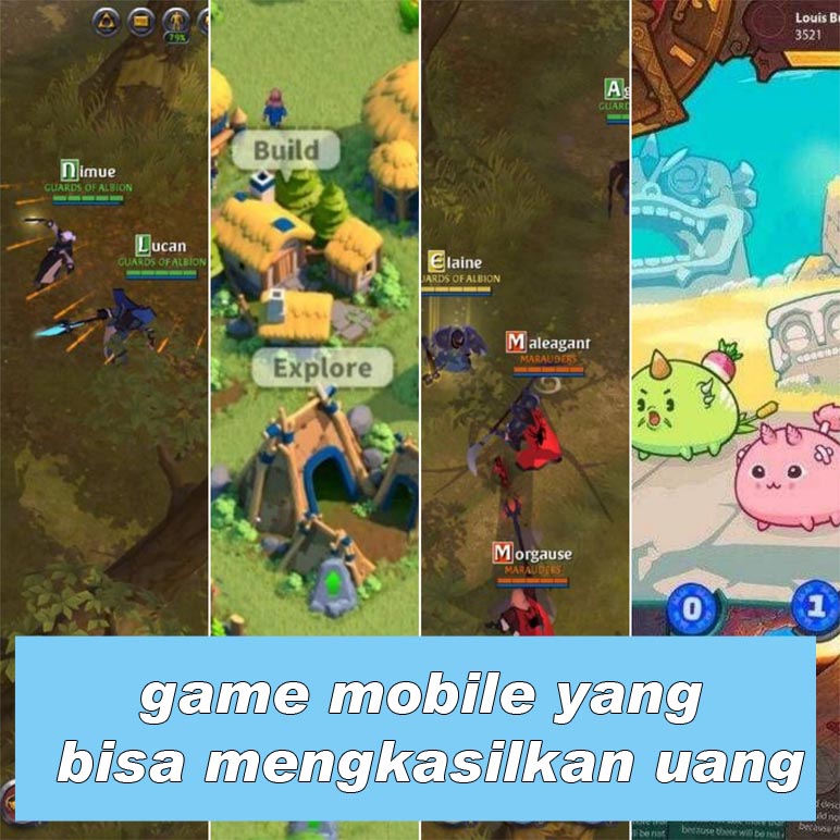 Berikut ini Game Mobile Yang Bisa Mengkasilkan Uang