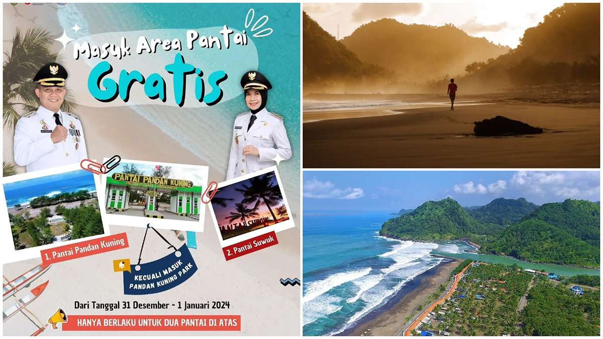 Catat Tanggalnya! 2 Hari Pantai Suwuk Kebumen Gratis Rayakan Akhir Tahun di Kebumen Tanpa Mikirin Budget